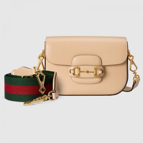 Gucci Horsebit 1955 minibolso 658574 Beige