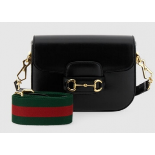 Gucci Horsebit 1955 mini bolso 658574 Negro