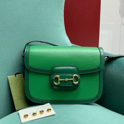 Gucci Horsebit 1955 mini bolso 658574 verde