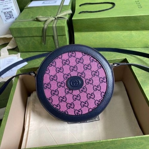 Gucci Horsebit 1955 minibolso 658825 rosa