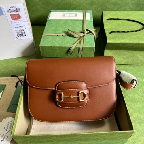 Gucci Horsebit 1955 bolso pequeño 602207 caramelo