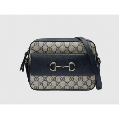 Gucci Horsebit 1955 bolso pequeño 645454 azul