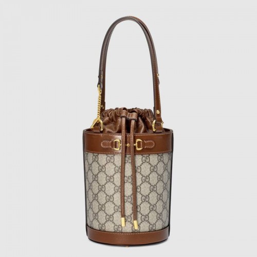 Gucci Horsebit 1955 bolso bombonera pequeño 637115 marrón
