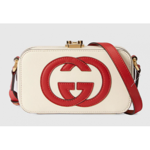 Gucci Interlocking G mini bolso 658230 blanco
