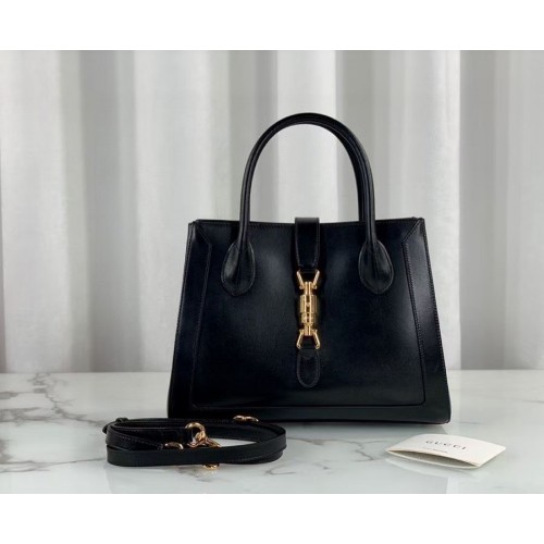 Gucci Jackie 1961 bolso de mano mediano 649016 negro