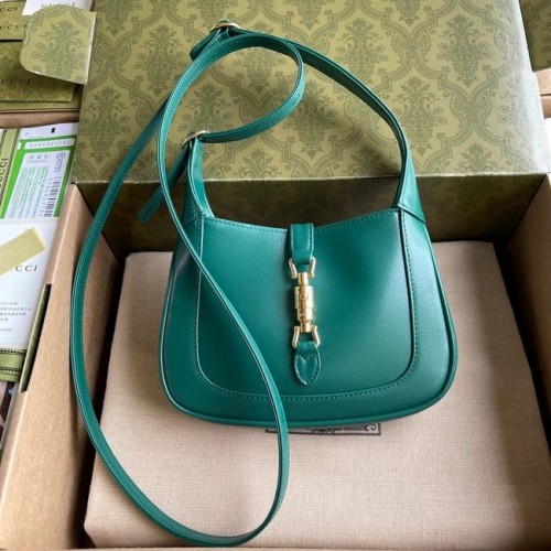 Gucci Jackie 1961 mini bolso hobo 637091 verde