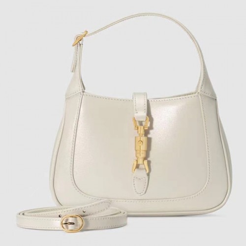 Gucci Jackie 1961 mini bolso hobo 637091 blanco