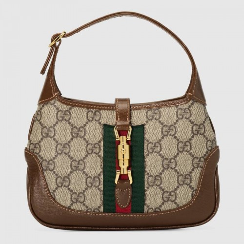 Gucci Jackie 1961 mini bolso hobo 637092 marrón
