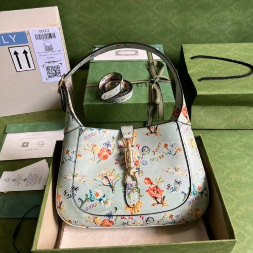 Gucci Jackie 1961 bolso hobo pequeño 636709 azul claro