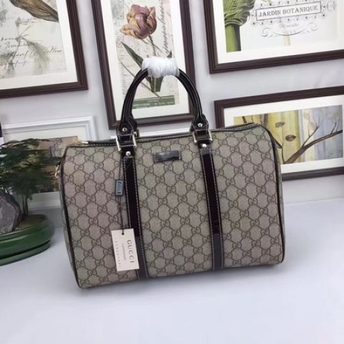 Gucci Joy Boston Bolso GG Lona 193603 Marrón