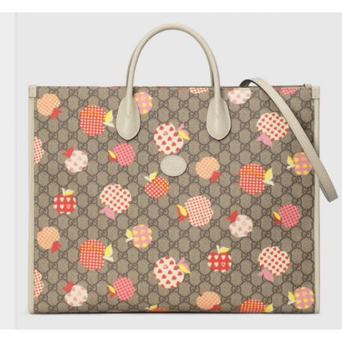 Gucci Les Pommes bolso grande 659980 Blanco