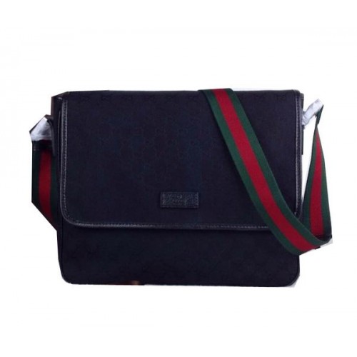 Gucci Bolsa de Mensajero Mediana 233052 Negro