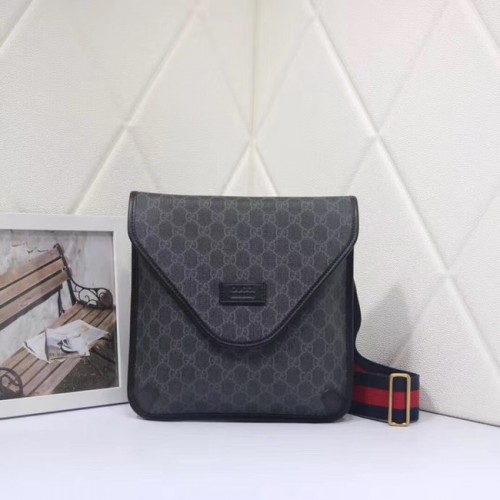 Mensajero mediano Gucci Neo Vintage GG 598604 negro
