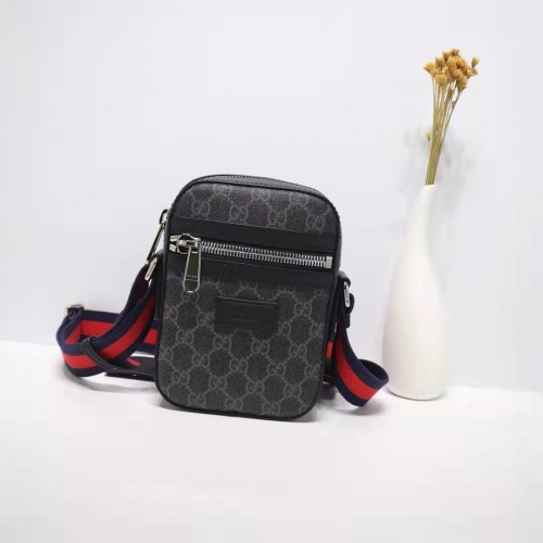 Gucci Ophidia GG bolsa de mensajero 547977 negro