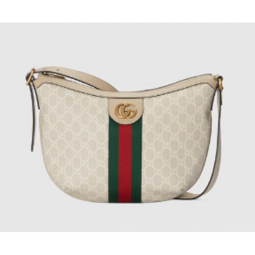 Gucci Ophidia GG bolso de hombro pequeño 598125 Beige