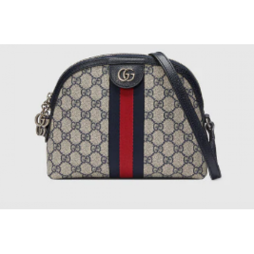 Gucci Ophidia pequeño bolso de hombro 499621 azul