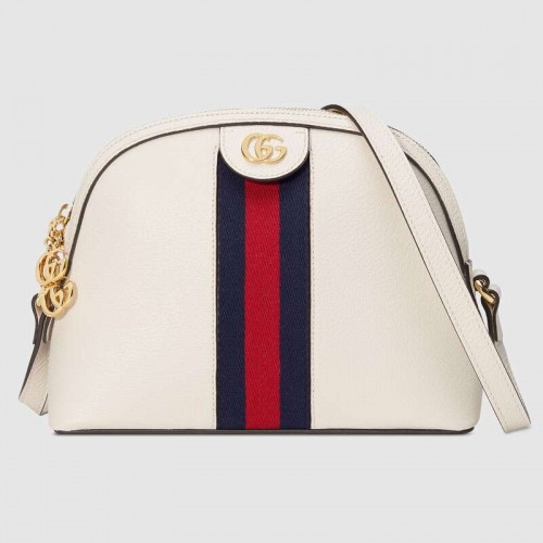 Gucci Ophidia pequeño bolso de hombro 499621 blanco