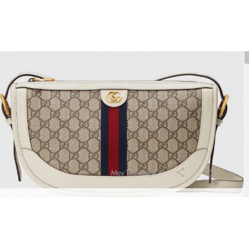 Gucci Ophidia bolso de hombro grande 674096 blanco
