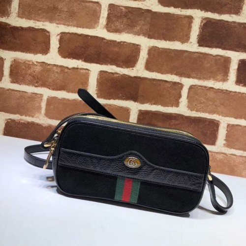 Gucci Ophidia mini bolso GG 546597 terciopelo negro
