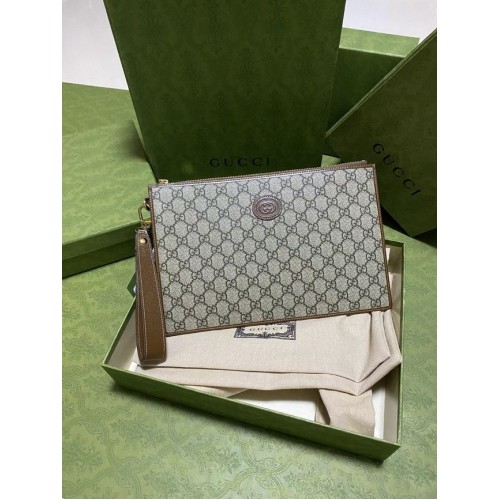 Gucci Ophidia bolsa 672953 marrón