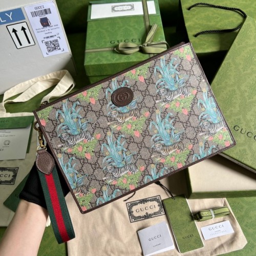 Gucci Ophidia bolsa 688378 marrón