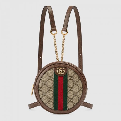 Gucci Ophidia serie GG Mini Mochila 598661 marrón