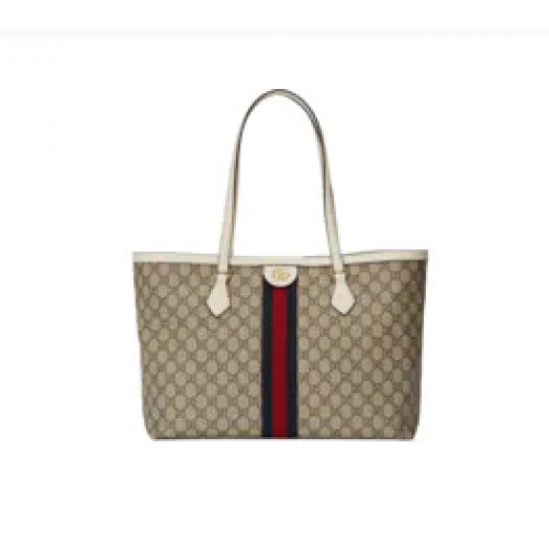 Gucci Ophidia serie mediano GG Tote Bag 631685 BLANCO