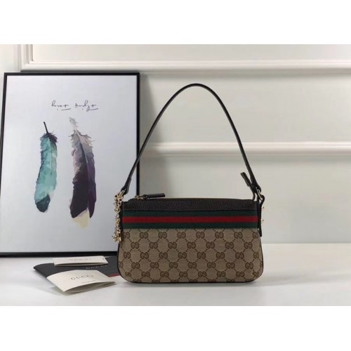 Gucci Ophidia bolso tote pequeño GG 145970 marrón