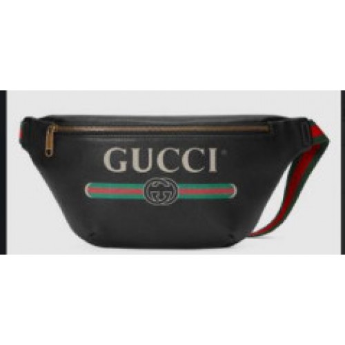 Bolsillo de piel de becerro original Gucci 493869 negro