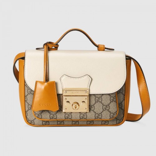 Minibolso Gucci Padlock 658487 blanco