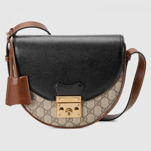 Gucci Padlock bolso de hombro pequeño 644524 negro
