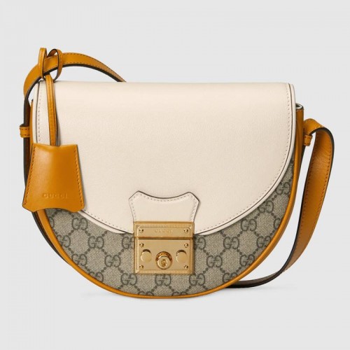 Gucci Padlock bolso de hombro pequeño 644524 blanco