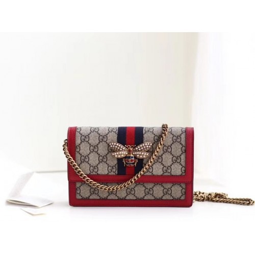 Gucci Queen Margaret GG mini bolso 476079 rojo