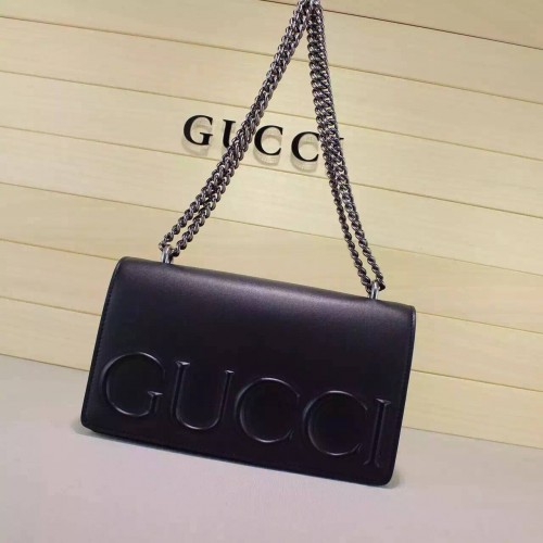 Gucci Bolsos De Hombro 410248 Negro