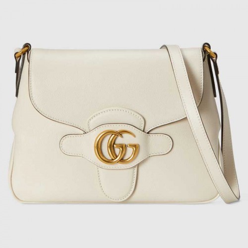 Gucci Bolso bandolera pequeño con Doble G 648934 blanco