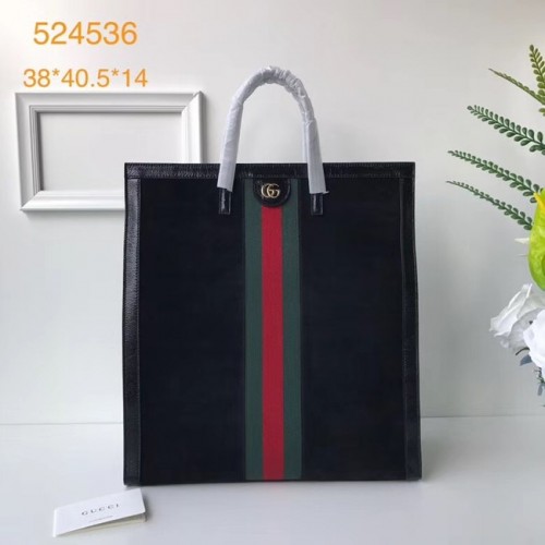 Gucci Soft GG Supreme tote 524536 negro