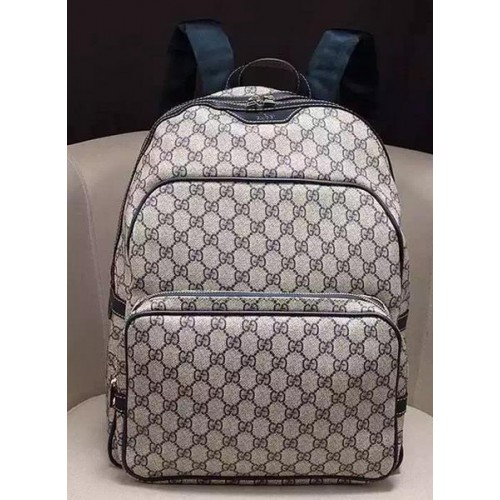 Mochila Gucci Supreme Canvas 322069 Azul