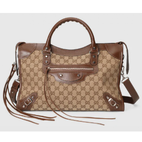 Gucci The Hacker Project bolso mediano Neo Classic 681695 Marrón