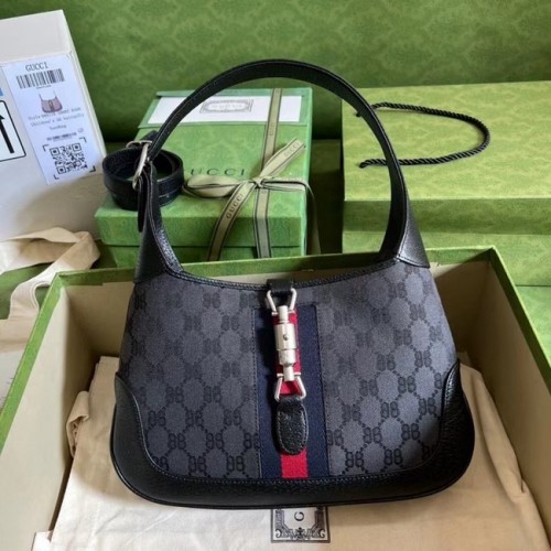 Gucci The Hacker Project pequeño Jackie 1961 bolso 636706 negro