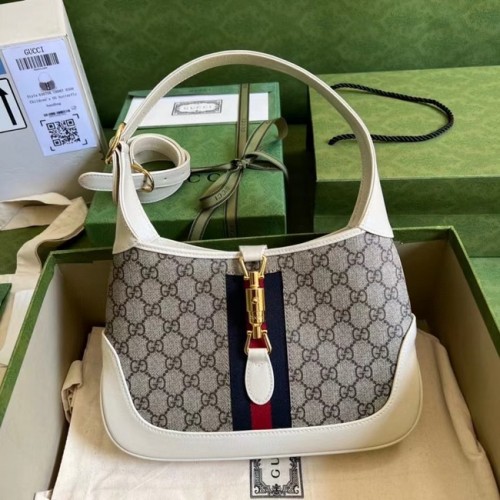 Gucci The Hacker Project pequeño Jackie 1961 bolso 636706 blanco