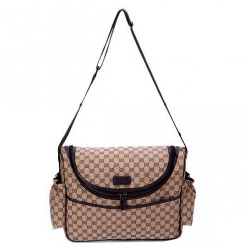 Gucci Mujer Estilo de vida Bolsas de pañales 123326 Marrón