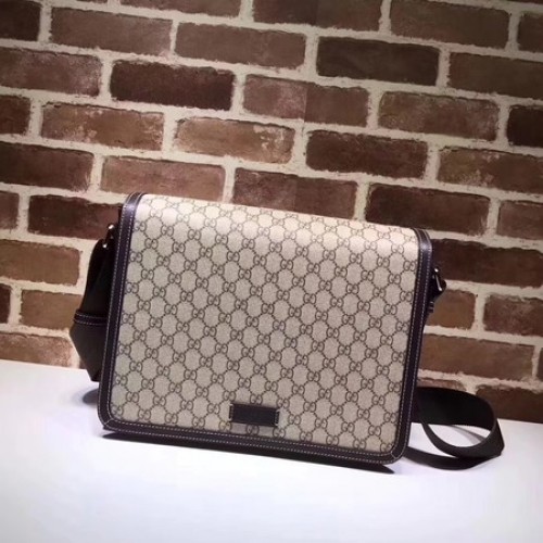 Gucci Original GG Canvas Messenger Bag 475432 Marrón