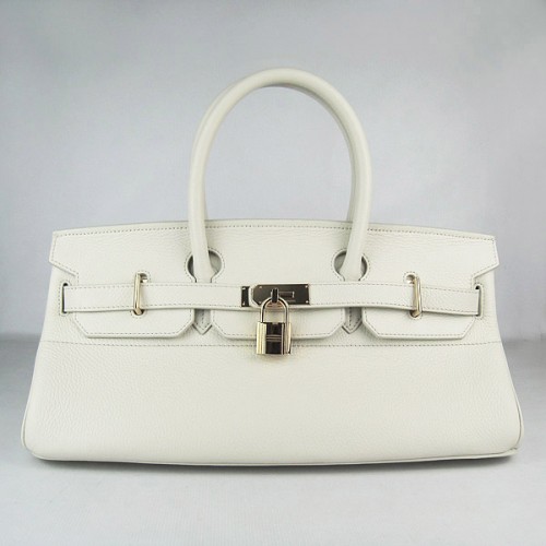 Hermes Birkin 6109 Togo Bolso de cuero Beige 42cm Oro
