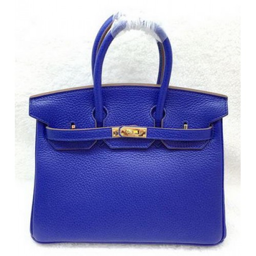 Hermes Birkin 25CM Bolso de mano Cuero original H25T Royal
