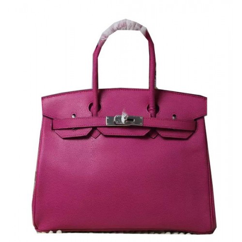 Hermes Birkin 35CM 30CM Bolso de mano Lizard Leather H35H30 Rose