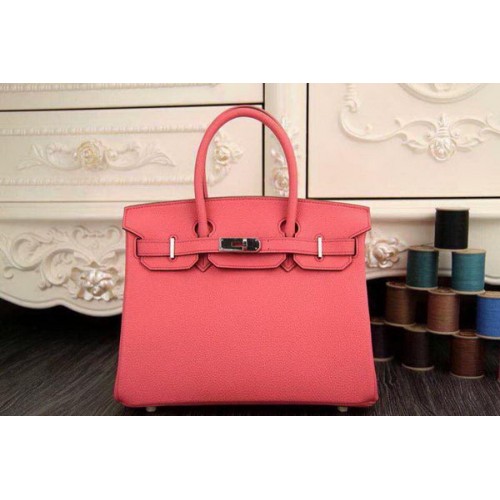 Hermes Birkin 35CM 30CM Bolso de mano Cuero original HB35O Rosa