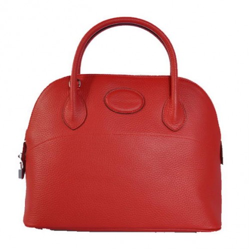Hermes Bolide 31CM Tote Bolsas Clemence H1031 Rojo