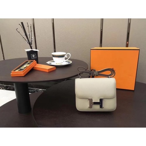 Bolso Hermes Constance Piel De Becerro Original H9910 OffWhite