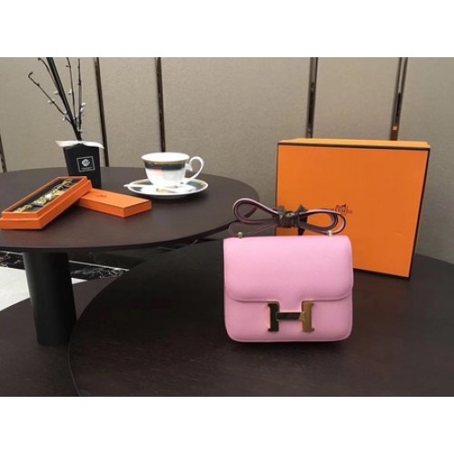 Hermes Constance Bolso Original Piel De Becerro H9910 Rosa