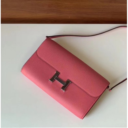 Hermes Constance to go mini Bolso H4088 rosa